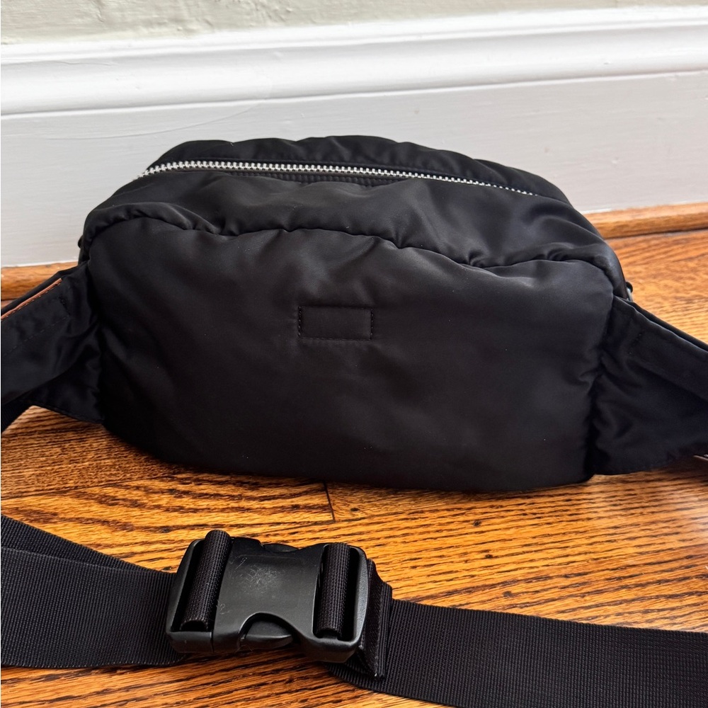 XXL Porter Yoshida Tanker Waist Bag - Black Pack Crossbody Sling - Picture 8 of 13